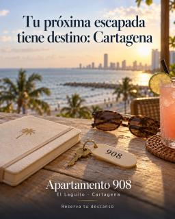 Apartamento con vista al mar Edificio Tocahagua 908 - 3