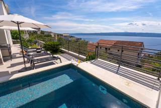 Villa Astera with 5 bedrooms, Pool, Sea Views, Stay Near Split - 1