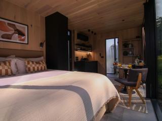 Luxury Mirrored Cabin with Sauna & Plunge Pool - 9