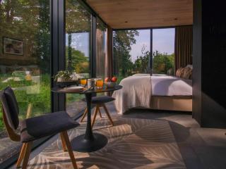 Luxury Mirrored Cabin with Sauna & Plunge Pool - 6