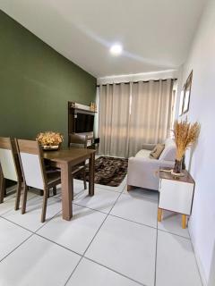 Apto Completo a 3 min do Shopping com Ar, Piscina e elevador - 0
