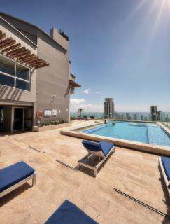 Murano Elite Bocagrande Duplex Vista al Mar Piscina y Gym - 8
