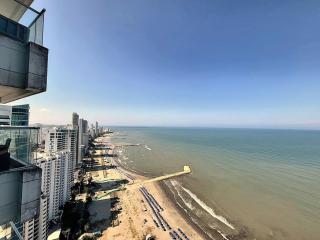 Murano Elite Bocagrande Duplex Vista al Mar Piscina y Gym - 5