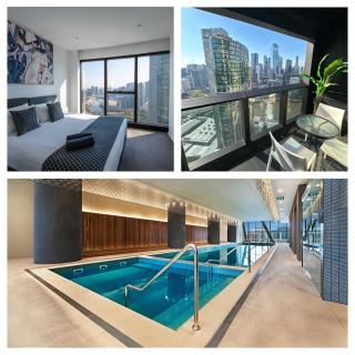Prima Pearl - Contemporary Apartment with Balcony by Casino and MCEC - 0