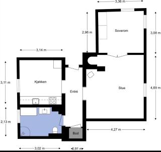 57 Hideaway - stay at old town 57sqm apt Oslo centre - 7