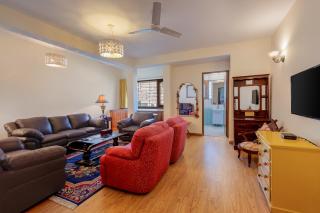 V are Family Lion's Den Terrace Wing- 4BHK with Sundeck, Bonfire & BBQ - 1