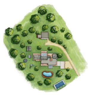 Moroccan Acreage| Heated Pool w Water Slide|Pickleball | 20+ Kids Activities - 6
