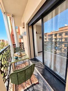 Chic 1 bedroom WiFi apartment Marrakech - 3