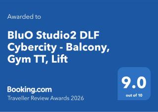 BluO Studio2 DLF Cybercity - Balcony, Gym TT, Lift - 8