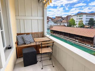 Aussicht auf Thun & Aare – direkt am Mühleplatz - 5