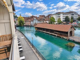 Aussicht auf Thun & Aare – direkt am Mühleplatz - 9