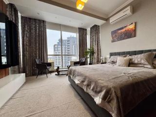 Elegant Studio with Panoramic Windows - 2