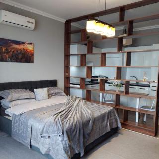 Elegant Studio with Panoramic Windows - 1