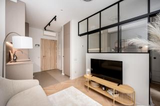 New Cozy Designer Apartment in Uzupis Walk to Old Town in a Luxury Building Garden View Balcony - 4