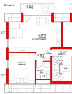 FeWo Stützle - 4 Sterne - DG-O - 52qm - Ferienwohnung mit Balkon und Fahrradgarage - 2