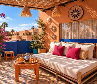 Marrakech à ciel ouvert rooftop privé de 30 m2 - 6