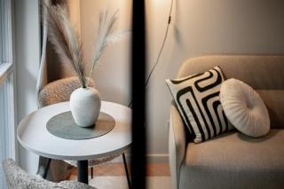 New Cozy Designer Apartment in Uzupis Walk to Old Town in a Luxury Building Garden View Balcony - 3