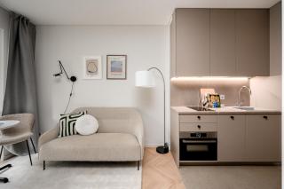 New Cozy Designer Apartment in Uzupis Walk to Old Town in a Luxury Building Garden View Balcony - 1