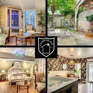 La Romantique des Rois - Jacuzzi & Sauna privés - 5