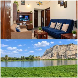Cozy 2 Bhk flat with mountain and lake view - 0