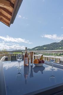 Appart chalet vieux bois, vue Alpes, centre de Villars - 2
