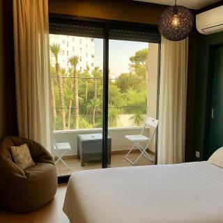 Studio lumineux avec piscine/Gare casa oasis - 5