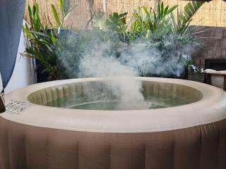 Elegant studio with jacuzzi terrace and swimming pool - 2