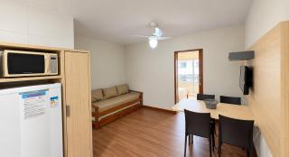 Residencial Gaivotas 05 - 1 Quartos - Completo 30m da praia - 4
