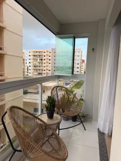 Apartamento aconchegante com piscina à 4km da Praia de Aruana - 9