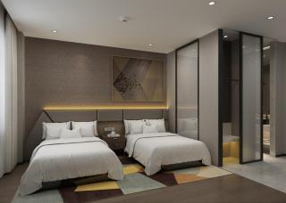 IU Hotel Qingdao Golden Beach Xuejiadao Metro Station - 4