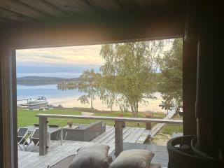 Upea Villa Lapin Kulta hirsihuvila Inarijärven rannalla - Inari - 5