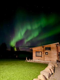 Upea Villa Lapin Kulta hirsihuvila Inarijärven rannalla - Inari - 6