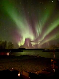 Upea Villa Lapin Kulta hirsihuvila Inarijärven rannalla - Inari - 9
