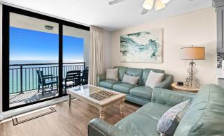 Gulf-front condo with balcony overlooking beach & water - hardwood floors - Destin - 0