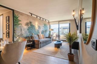 HOM 2bed with breakfas and terrace on floor 8 Las Condes - 1