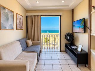 Flat à beira-mar com vista incrível no Reserva Mar - 9