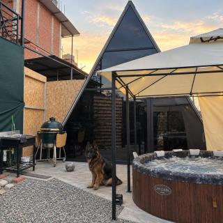 Romantic Luxury Cabin with Private Jacuzzi and AC - 2