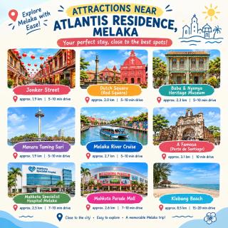 Atlantis Residence Melaka by YouBNB Homestay - Melaka - 4