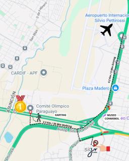 Alojamiento familiar cerca del Aeropuerto - SKYHOME FAMILY - Luque - 9