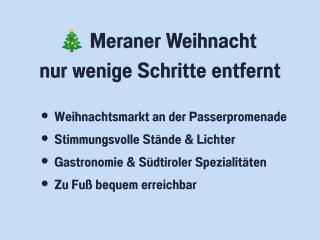 Winterstimmung in Meran - Apartment Piave - Ideal für Paare - Weihnachtsmarkt Restaurants & Altstadt bequem zu Fuß - kleine Garage - Bus 2 Min - Südtirol Guest Pass inklusive - Merano - 2