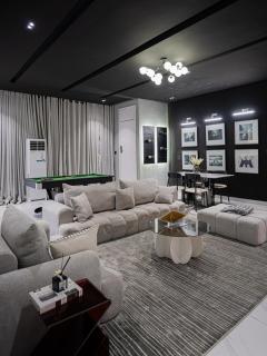 2 Bedroom Apartment in Lekki with PS5, Pool & Snooker - 0