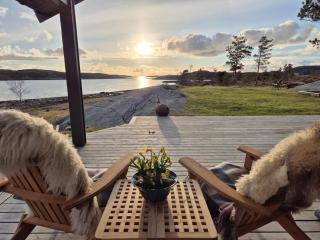 Hytte med flott utsikt, ved havet - 9