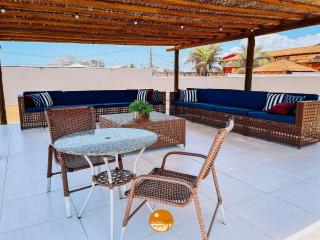 Pé na Areia, Piscina Borda Infinita, Vaga de Garagem, Portaria 24 hs - 3
