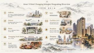 Atour S Hotel Chongqing Jiefangbei Hongyadong Riverview - 7