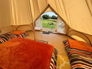 Kingfisher Bell Tent at Tregonetha Lake - 9