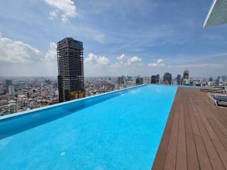 J-tower II Modern Condo with Gym& Pool BKK1 - 9