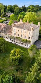 Manoir 4 étoiles à Pech-Luna avec piscine privée et cheminée - 1