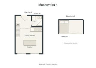 Cosy and simple well located studio - Prague - 3