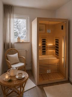 Ferienwohnung mit Infrarotsauna im Bayerischen Wald - Mauth - 9