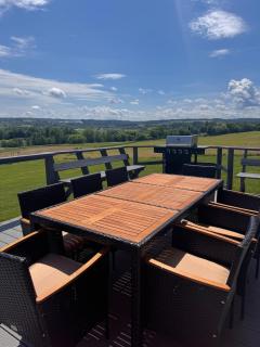 House with Scenic View, Deck, Hot Tub & Barn - 1